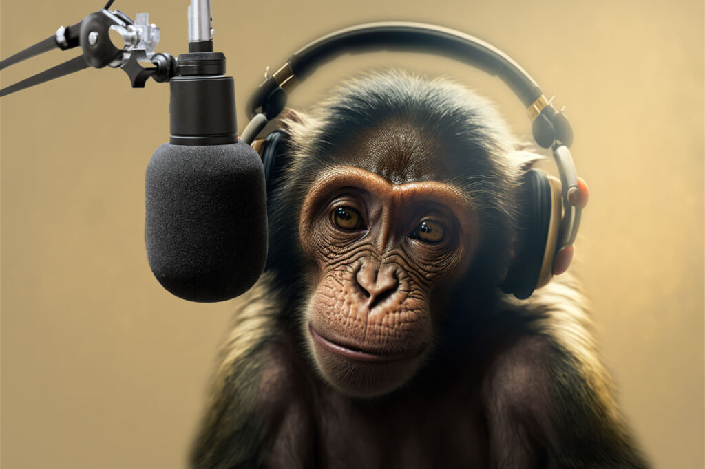 Podcasting host